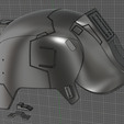 CP2077-Kabuto-Fusion360.png STL file Cyberpunk 2077 Kabuto Helmet・Model to download and 3D print