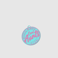 1-PNG.png Cool Aunt Club Keychain Official Member