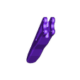 10.stl Free STL file Articulated Bone fingers halloween cosplay・Template to download and 3D print