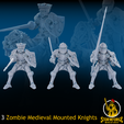 10x10_Cults_3ZombieMedievalKnights2.png 3 Zombie Medieval Mounted Knights