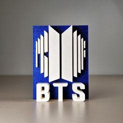f409f0f1-35cf-4c1e-b903-1ed5778829b0.jpg Free STL file BTS Proof ornament and wall art・3D printable model to download