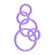 EaringB.stl Archivo STL gratuito Conjunto de joyas de burbujas・Objeto imprimible en 3D para descargar