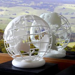 1.jpg Globe 3D printed