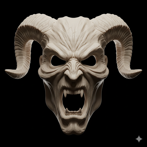 fox mask STL, lightweight mask STL, easy to print mask, orc mask STL, twisted grin mask STL, fantasy mask STL, FDM friendly mask STL, monster mask STL, faceless mask STL, custom fit mask STL, vampire mask STL, hyper detailed mask, mask stand STL, kid size