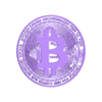 bitcoin.stl Bitcoin Coin 3D model
