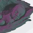 13.jpg NEWBORN BABY SLEEPING ON THE WINGS 3D print model