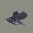 1.png Skip the Delivery Frog Courier DOTA 2 3D Model