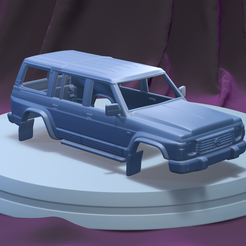 a004.png STL file Nissan Patrol Y60 1987 (1/24) printable car body・3D printing design to download, Vehicle_World