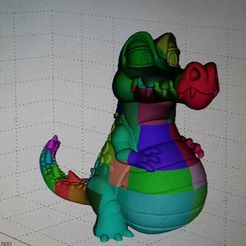 381285841_221343034260232_6827935200649308941_n.jpg Бесплатный STL файл Крокодил мультяшный в 70 сантиметрах за 50 штук・Шаблон для 3D-печати для загрузки
