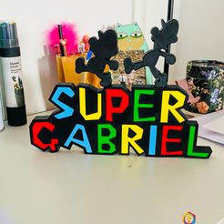 IMG_4217.jpg Fichier STL super gabriel (super mario)・Design imprimable en 3D à télécharger