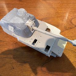 IMG-2931.jpg 1/35 2S3 Corrected Turret (for Trumpeter 2S3 Early Kit)