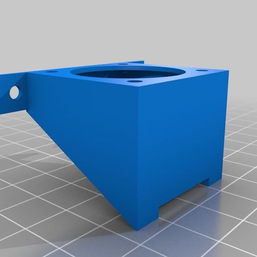 Monoprice Maker Select v2 Stock fan duct 3D model