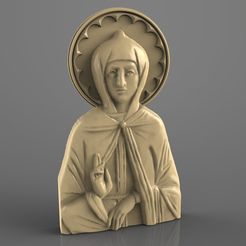 Anna_Kashinskaya.jpg Free STL file Anna Kashinskaya cnc router・3D print design to download