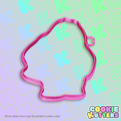 885_cutter.png Archivo STL MOLDE PARA GALLETAS GORILA ENFADADO・Objeto imprimible en 3D para descargar