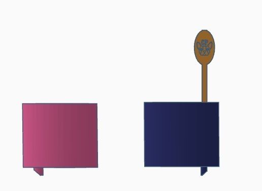 Funnel for glitter or glitter plus wand to assist - 3D model önizlemesi