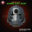 Alphonse_Elric_Helmet_3D_Print_Model_STL_File_01.jpg Alphonse Elric Helmet - Fullmetal Alchemist Cosplay