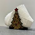 13.jpeg ✨ Shimmering Christmas Tree / Napkin Holder – Halogenic Smooth Plate Magic! 🎄✨