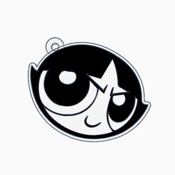 bellota.jpg super powerful girls keychain
