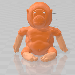 2022-04-08-19.png STL-Datei Orang-Utan-Mann der 1. Alp555 Minifiguren Serie 1 kostenlos herunterladen • Vorlage für 3D-Drucker, Alp555