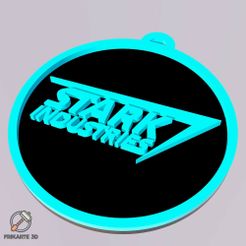 Free STL file Stark Industries Logo Plaque. 🦾・3D print design to  download・Cults