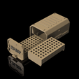 253.png 25ACP Ammo Box w/Locking  - 3D Printable