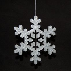DSC_0196_display_large.jpg Fichier STL gratuit Flocons d'ombre / Flocons de neige・Design pour imprimante 3D à télécharger