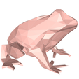 model-3.png Frog low poly