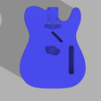 blue.png Standard Fender Telecaster Body