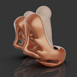 untitled.154.png shoes + foot / 9 3d shoes / model for bjd doll / 3d printing / 3d doll / bjd / ooak / stl / articulated dolls / file