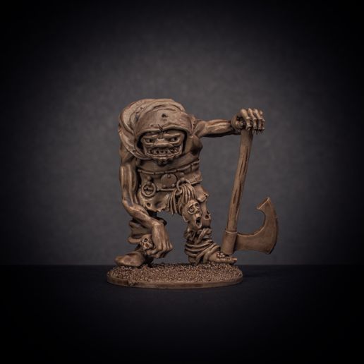 👹 Ogre Executioner・ 3D File for 3D printing・Cults