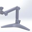 AssemblageGENE.JPG Variant with swivel flange and efficient swivel clamping