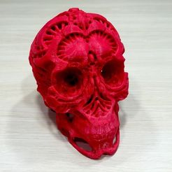 04035869b3cff42362c74fe1ada8c674_display_large.jpg Free STL file Hunters - Hunter's Skull・3D printing model to download