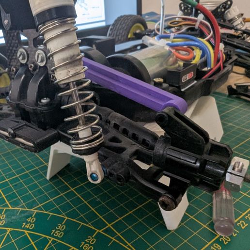 💪 Tamiya tt02 b rear upper arm parts 19000563 C2・ STL File for 3D ...