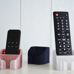 DSC_7839.jpg STL-Datei Vertical Remote Holder・Design für 3D-Drucker zum herunterladen