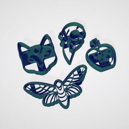 cortadoreswitchy.jpg Witchy Set - Clay Cutters