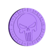 punisher d20.stl D20 Dice Coin