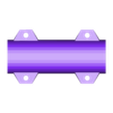 kinectpvcmount_top.stl Kinect mount to PVC pipe
