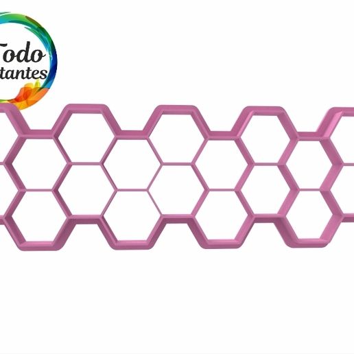 1381 Hexágonos 25mm.85.jpg Hexagon multiple cutter set