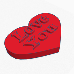 Heart.png STL file Heart gift, Love you gift.・3D printable model to download