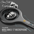 1.png Magical Mirai 2017 Microphone 3D Model