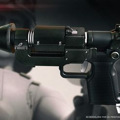1.jpg Fichier STL Thrawn blaster・Idée pour impression 3D à télécharger