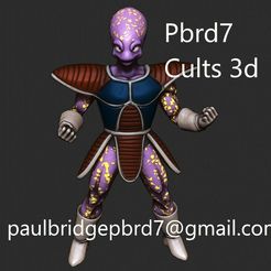 3D file Gorilla - Dragon Ball Z Fanart 🦍・Model to download and 3D  print・Cults