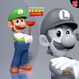 Luigi_TSMB_bw.jpg Luigi - The Super Mario Bros