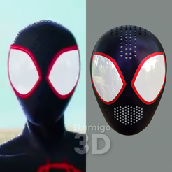 A55D2BF1-53C5-4C33-81BD-F9599DCCAED5.png Miles Morales Faceshell / Spiderman: across the spiderverse