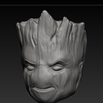 YOUNG-ADULT-GROOT-V2-LAT-IZQ.png GROOT GUARDIANS OF THE GALAXY VOL 3 HEADSCULPTS ACTION FIGURE MARVEL LEGENDS