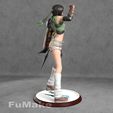 04.jpg (PreSupport) 1/4 Yuffie Kisaragi Standing Posture Final Fantasy VII Remake