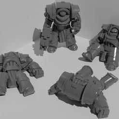 Siege_corpses.jpg Free 3D file Heavy Siege Armour Corpses・3D printer model to download