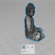 05.png STL file Buddha・3D printing template to download