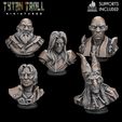 Cos6-Busts.jpg Curse of Strahd - Mini Bust Pack 06 [Pre-Supported]