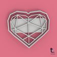 My-Post-9.jpg Polygonal heart cutter + embosser | Poly heart cutter + embosser